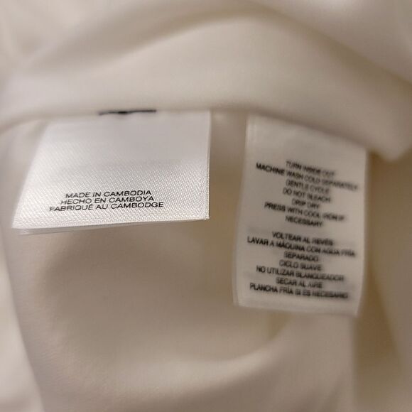 BRAND NEW PAPPAGALLO SLEEVELESS TEXTURED KNIT METALLIC GOLD LACE F TRIM DRESS - Picture 12 of 14